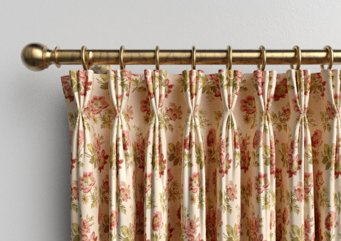 Shabby Chic by Rachel Ashwell Eloise, Vintage Pink - Made to Measure Curtains - Image 11